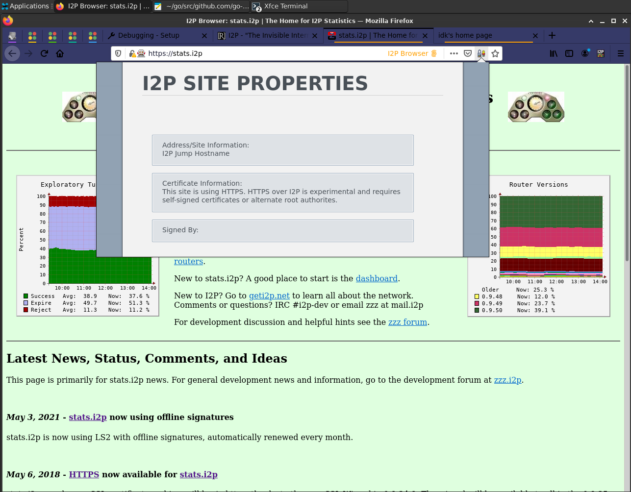 Use HTTPS with your I2P Site.